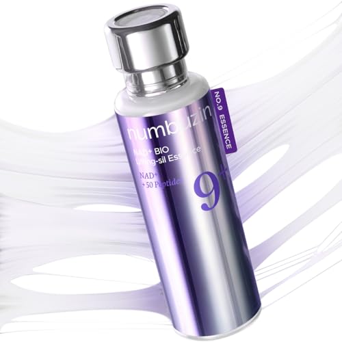 numbuzin No.9 NAD+ Peptide Serum for Face & Body, Anti-aging 1.69 fl oz | For Face, Neck & Body, sagging skin with lifting, hydrating & skin tightening formula, Korean Skincare